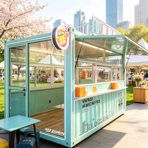 Remolque de Comida Comercial Multifuncional ZOWN con Toldo para Servir Sándwiches, Café, Postres, Venta en Mercados al Aire Libre - Product Image 1