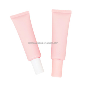 30ml Customized High Quality Empty Long Mouth Ointment Tube Eye Cream BB CC Cream Cosmetic Packaging Plastic Tube