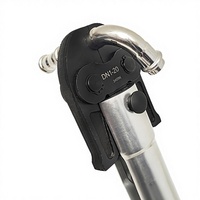 Herramienta de Prensado Inalámbrica, Alicates Hidráulicos para Tuberías MEC-1550, a Batería, para Prensar Accesorios de Cobre, Acero y PEX