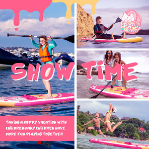 Spatium Vente Chaude Chine Fabrication Sport Aquatique Enfants Surf <span class=keywords><strong>Gonflable</strong></span> Sup Boards Stand up <span class=keywords><strong>Paddle</strong></span> <span class=keywords><strong>Board</strong></span> Planche De Surf - Product Image 5
