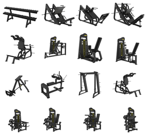 Machine de musculation assistée SIMI à charges réglables pour dips et tractions, équipement professionnel pour salle de sport - Product Image 4