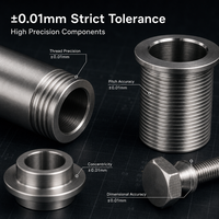 Service de fraisage CNC sur mesure, aluminium de précision, acier inoxydable, laiton, brochage, formes spéciales, OEM
