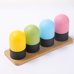 ขวดแก้วทรงโดมสีสันสดใสหรูหรา ขนาด 100 มล. สำหรับบรรจุภัณฑ์ Moon Rock แบบกำหนดเอง พร้อมฝาปิดสนิท - Product Image 3