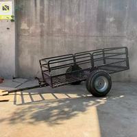 Remorque benne en acier robuste pour VTT, petite remorque pour quad avec haute capacité de charge, fournie par CTC, pour tracteur – Meilleur prix