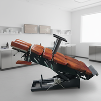 Lit de traction lombaire électrique professionnel, table de décompression vertébrale, lit d'ajustement chiropratique professionnel pour la décompression vertébrale