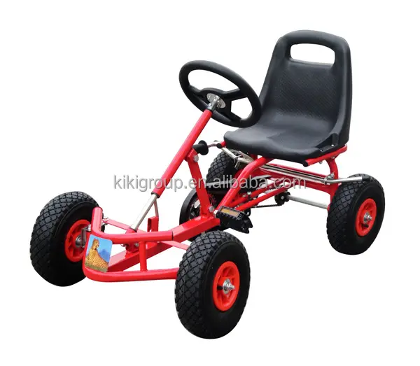 Mini pedal de rodas resistente para crianças, carrinho profissional resistente de 4 rodas para crianças de 3-12 anos