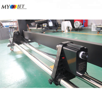 Machine d'Impression MYJET Fournie en Usine Xp600 L1800 Éco-Solvant pour Bâche Vinyle Autocollant Intérieur Extérieur
