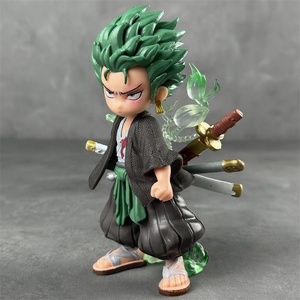 15Cm buena calidad lindo <span class=keywords><strong>Kawai</strong></span> One Pieced Zoro <span class=keywords><strong>Anime</strong></span> dibujos animados modelo juguete <span class=keywords><strong>Anime</strong></span> PVC figura - Product Image 4