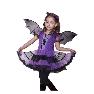 <span class=keywords><strong>Costume</strong></span> di Halloween per Bambini, Travestimento <span class=keywords><strong>da</strong></span> Piccola Pipistrello o Strega, in Poliestere - Product Image 1