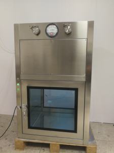 Caja de paso laminar personalizada, caja de paso limpia SUS304, ventana de paso con filtro HEPA para sala limpia, laboratorio, hospital - Product Image 4