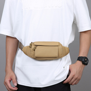 Tactical Waist Pack For Men Khaki Camouflage Multi Functional Outdoor Sports Running Phone Bag With Cell Phone Pocket - Product Image 4