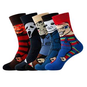 <span class=keywords><strong>Calcetines</strong></span> Divertidos de Personajes de Anime de Otoño WOWEI, <span class=keywords><strong>Calcetines</strong></span> de Dibujos Animados de Chucky para Hombre y Mujer - Product Image 1
