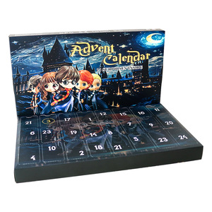 <span class=keywords><strong>Calendrier</strong></span> de l'Avent <span class=keywords><strong>Harry</strong></span> <span class=keywords><strong>Potter</strong></span>, boîte mystère à compte à rebours de 24 jours, ensemble de jouets éducatifs, figurine de Noël pour enfants - Product Image 2