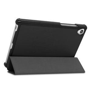 Sottile A Tre Ante Del Basamento di Vibrazione DELL'UNITÀ di ELABORAZIONE Della Copertura Custodia In Pelle Per Tablet Lenovo <span class=keywords><strong>Tab</strong></span> <span class=keywords><strong>M8</strong></span> 8 Pollici FHD TB-8705F TB-8705N HD TB-8505F TB-8505X 2020 - Product Image 4