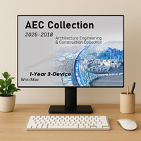 Suscripción Anual a Auto AEC Collection EDU, Software de Dibujo y Diseño para 3 Dispositivos