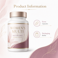 Fournisseur d'usine – Nouvelles Comprimés Multi-Vitamines et Minéraux pour Femmes – Formule Quotidienne de Soutien Nutritionnel et de Bien-être
