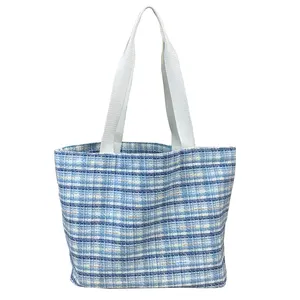 Custom Wholesale Printed Recyclable Plain Organic Cotton Canvas Tote Bag Bulk Large Reusable Shopping Bag