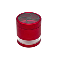 Broyeur à herbes en aluminium de qualité aéronautique 63 mm, 4 couches, finition anodisée, broyeur à tabac et épices, accessoires de fumage robustes