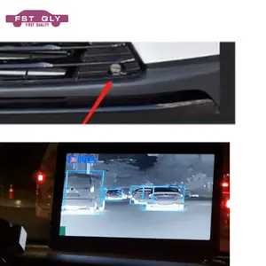 Imagem térmica Evite obstáculos sistema IP67 Condução Térmica Car Infravermelho anti neblina imagem câmera Auto Black Box carro visão noturna