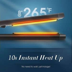 Vendita calda 2-in-1 professionale LED elettrico <span class=keywords><strong>piastra</strong></span> per capelli & bigodino per casa e uso alberghiero ferro piatto per lo Styling dei capelli - Product Image 5