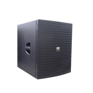 Professionele indoor basoplossing voor podiumband karaoke systeem - 15 inch houten SW15 500W passieve <span class=keywords><strong>subwoofer</strong></span> met XLR - Product Image 4