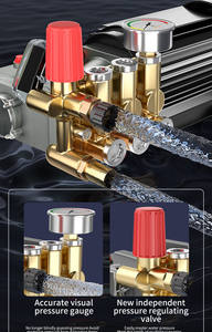 Nettoyeur Haute Pression Mobile Électrique de 160 bars pour Usage Commercial et Bâtiment, Machine à Laver la Voiture Moussante Professionnelle - Product Image 4