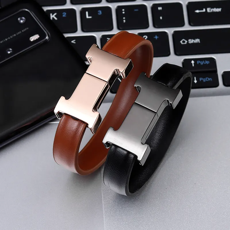 En popüler taşınabilir bilezik örgülü deri USB tipi C şarj 2.4A moda hediye bileklik kablo