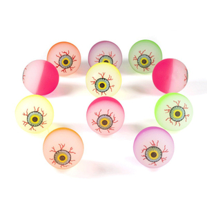 Phát Sáng Trong Bóng Tối Nhãn Cầu 27/32/45Mm Bouncy Bóng Halloween Nguồn Cung Cấp Đồ Chơi Kinh Dị Sáng Đáng Sợ Bóng Trẻ Em Đồ Chơi Quà Tặng Nhãn Cầu - Product Image 3