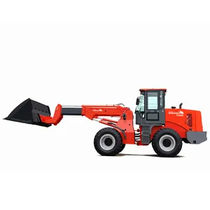 4 Wheel Drive CE Certification Approved Multi-function Articulated Structure Mini Farm Agricultural Front End Wheel Loader