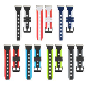 <span class=keywords><strong>Bracelet</strong></span> de <span class=keywords><strong>montre</strong></span> en silicone souple à double bande pour Fitbit <span class=keywords><strong>Versa</strong></span> 3 4 sens <span class=keywords><strong>montre</strong></span> de sport intelligente accessoires <span class=keywords><strong>Bracelet</strong></span> étanche homme - Product Image 2