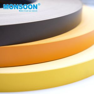 Bande de chant en PVC auto-adhésive de 3 mm, couleur unie, écologique, avec finition mate/brillante pour meubles et portes d'armoires - Product Image 2