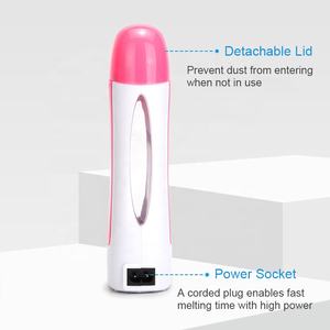 Draagbare Rol Op <span class=keywords><strong>Wax</strong></span> Cartridge Roller Haarverwijdering <span class=keywords><strong>Wax</strong></span> Smeltwarmer Elektrische Mini Ontharingswasverwarmer - Product Image 2