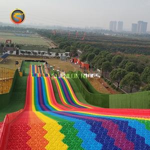 Manèges familiaux pour carnavals et foires, super toboggan, toboggan arc-en-ciel, équipement de <span class=keywords><strong>parc</strong></span> d'attractions - Product Image 6