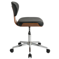 Chaise de bureau pivotante de luxe en cuir souple pour salle de réunion, chaise de travail pour ordinateur à domicile