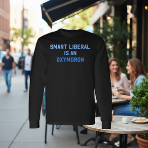 Camiseta de manga larga Smart Liberal Is An Oxymoron - Product Image 3