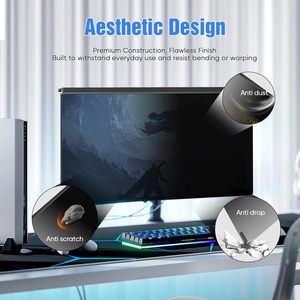 Xc 24 inch máy tính từ tính riêng tư màn hình thẩm mỹ treo màn hình chống ánh sáng màu xanh lớp phủ 9H Độ cứng có thể tháo rời - Product Image 4