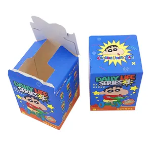 Angelol – boîte en papier cartonné à fond à verrouillage automatique, Design personnalisé cmjn, couleurs complètes, emballage pour aliments
