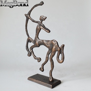<span class=keywords><strong>Statue</strong></span> du Sagittaire en fonte Sculpture centaure gravée complexe pour Figurine de décoration de la maison - Product Image 2