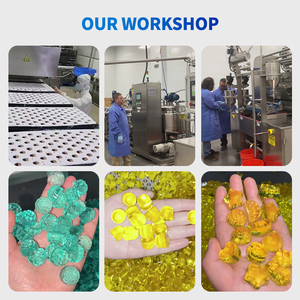Venta caliente de fábrica de alta eficiencia completamente automático pequeño depositador de caramelos de gelatina gomosa que hace la máquina línea de producción - Product Image 5