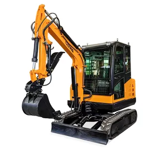 2024 LTMG micro excavadora 3 ton 3 t 3,5 Ton 3,5 T 4 ton 4 t diesel mini excavadora con control de joystick