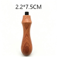 Pengganti Gagang Kayu Solid Alami, Gagang Kayu Pengganti untuk Stempel Segel Lilin
