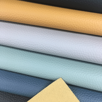 Tissu vinyle synthétique PVC imperméable, résistant à l'abrasion et anti-moisissure pour la décoration de meubles (vente en gros)