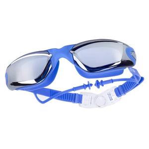 Vente chaude L001 <span class=keywords><strong>Lunettes</strong></span> <span class=keywords><strong>de</strong></span> <span class=keywords><strong>natation</strong></span> pour adultes <span class=keywords><strong>Lunettes</strong></span> <span class=keywords><strong>de</strong></span> piscine anti-buée avec protection UV Monture en silicone étanche et bouchons d'oreilles - Product Image 4