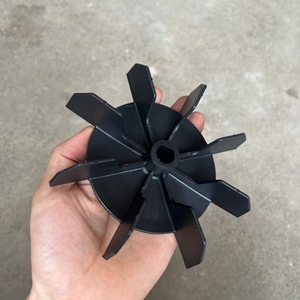 Aspas de Ventilador para Compresor de Aire, 3P, 150MM, Plástico Negro, Disipación de Calor, Repuesto - Product Image 3