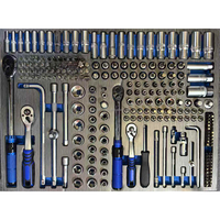 Juego de Herramientas de Acero de 526 Piezas, Equipo de Reparación de Grado Industrial con Colección Completa de Llaves de Tubo, Herramienta de Acero ODM