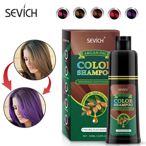 Private Label Natural 100% Argan Oil Ingredients <strong>Hair</strong> Color Shampoo Quickly <strong>Dye</strong> and Repair <strong>Hair</strong> - Product Image 1