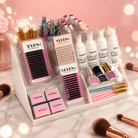 Kit d'entraînement et d'exercice pour cils VEYES, ensemble de têtes de mannequin pour maquillage, kits d'extension de cils individuels à marque privée