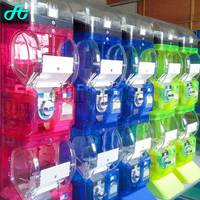 Distributeur automatique de capsules de jouets pour enfants à double couche personnalisable, mini machine Gacha en plastique, garantie 1 an