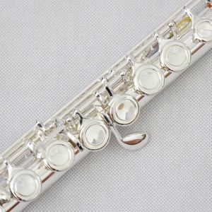 <span class=keywords><strong>Flauta</strong></span> OEM Plateada de 16 Orificios en Clave de Do, Instrumento de Viento de Madera, <span class=keywords><strong>Flauta</strong></span> <span class=keywords><strong>Transversal</strong></span> de Orificios Cerrados - Product Image 5