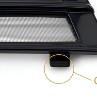 Grille de protection inférieure en ABS pour pare-chocs, moustiquaire de radiateur pour Denza D9 2023